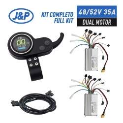 Kit di due controller con schermo e grilletto per installazione Dual Motor 48v / 52v 35A (JP) KROXNE - 1  