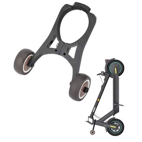 Metallstöd med glidande hjul för Xiaomi elskotrar, Segway F/D-serien, Ninebot Max-serien eller liknande  - 5 Metallstöd med glid