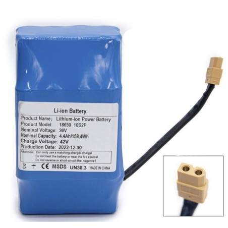 Eksternt ekstra batteri 36v 4400mah til el-scooter eller el-cykel  - 3 Eksternt ekstra batteri 36v 4400mah til el-scooter eller 