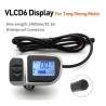 VLCD6 LCD displej s 6pin konektorem samec pro elektrokolo TongSheng DZ2 Tongsheng - 3  