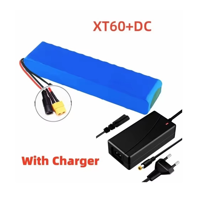 20000mah 48v baterie s 54,6v 2a nabíječkou xt60-dc, bullet-sm, T plug-dc, xt60-sm, xt60-plug KROXNE - 6  