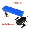 Akumulator 20000 mAh 48 V z ładowarką 54,6 V 2 A XT60-DC, Bullet-SM, wtyczka T-DC, XT60-SM, wtyczka XT60 KROXNE - 6  