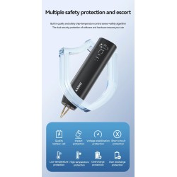 Ruchnyy aparat tochkovoho zvaryuvannya H1 z 11 i H2 z 90 rehulʹovanymy rezhymamy dlya litiyevykh batarey KROXNE - 4  