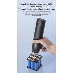 Håndholdt punktsvejser H1 med 11 og H2 med 90 justerbare tilstande til lithiumbatterier KROXNE - 11  