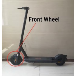 Kompletno sprednje kolo za Inmotion S1 ali podobno s pnevmatiko 10 palcev 10x2.5-6.5 Inmotion - 5 Združljivo z Inmotion S1 in po
