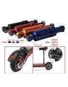 Suspension parts, shock absorbers and upgrades